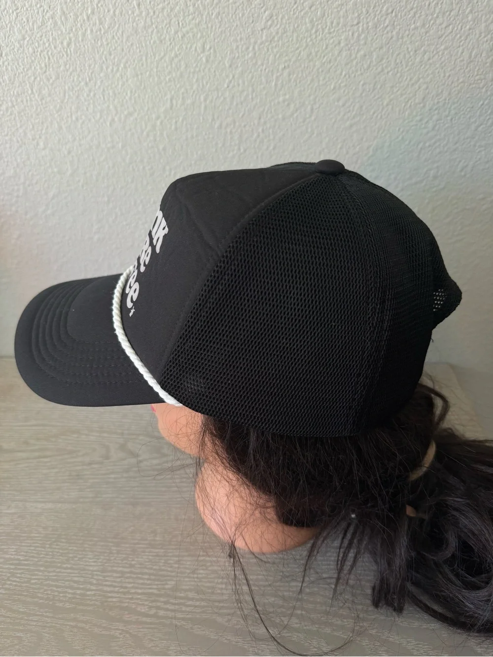 Dutch Bros -Drink More Coffee- Snap Back Hat Black